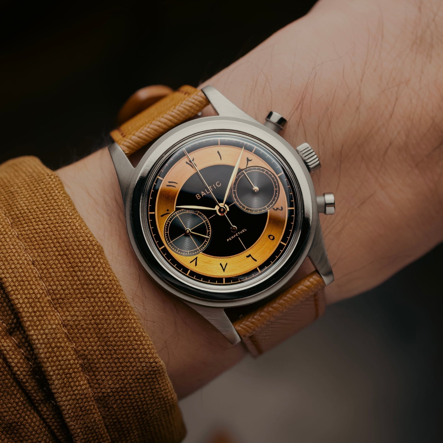 Braunes Leder Uhrenarmband – Handgefertigtes Ersatzband – Helvetus® - Helvetus DE