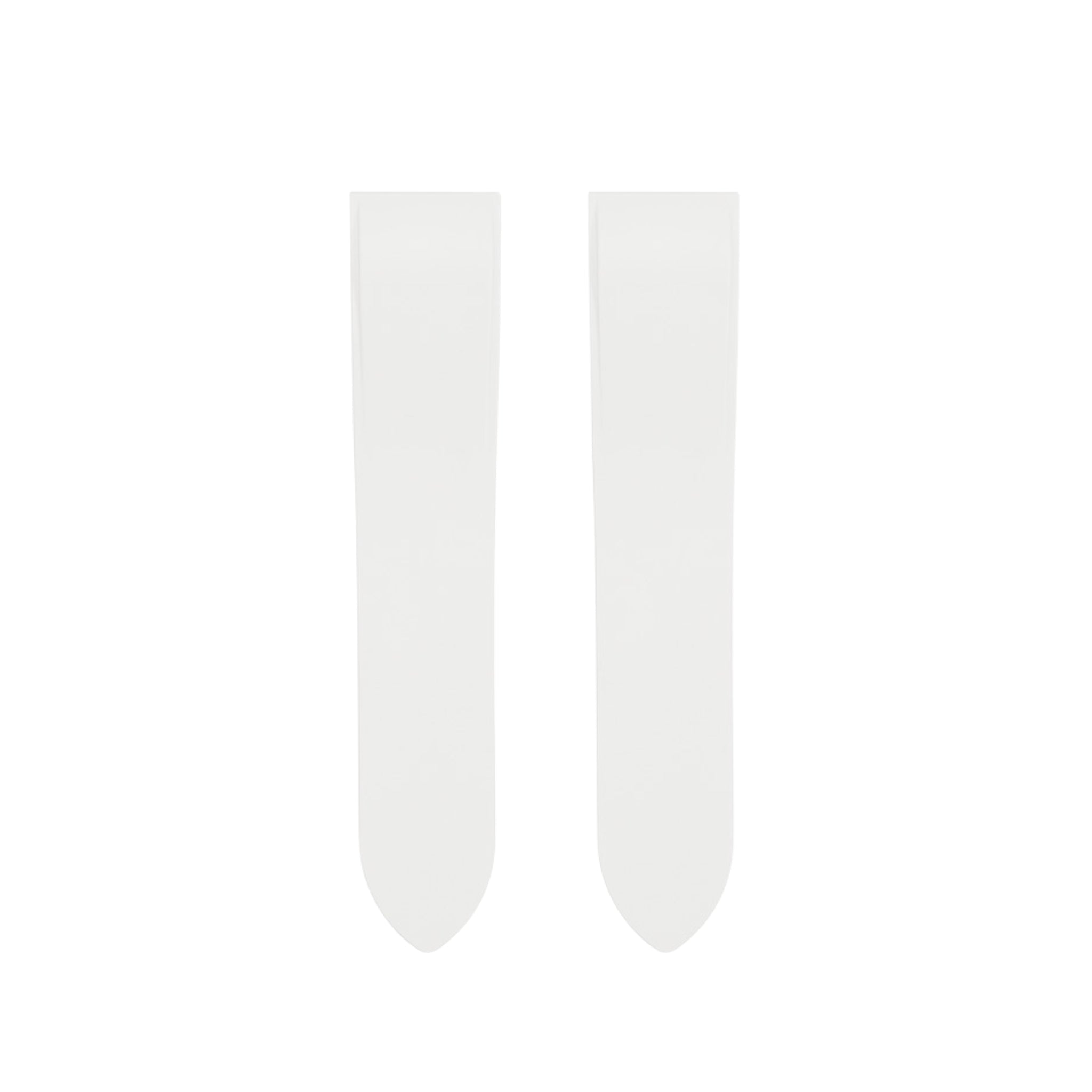 Kautschuk Armband für Cartier Santos 100 – Weiss - Helvetus DE