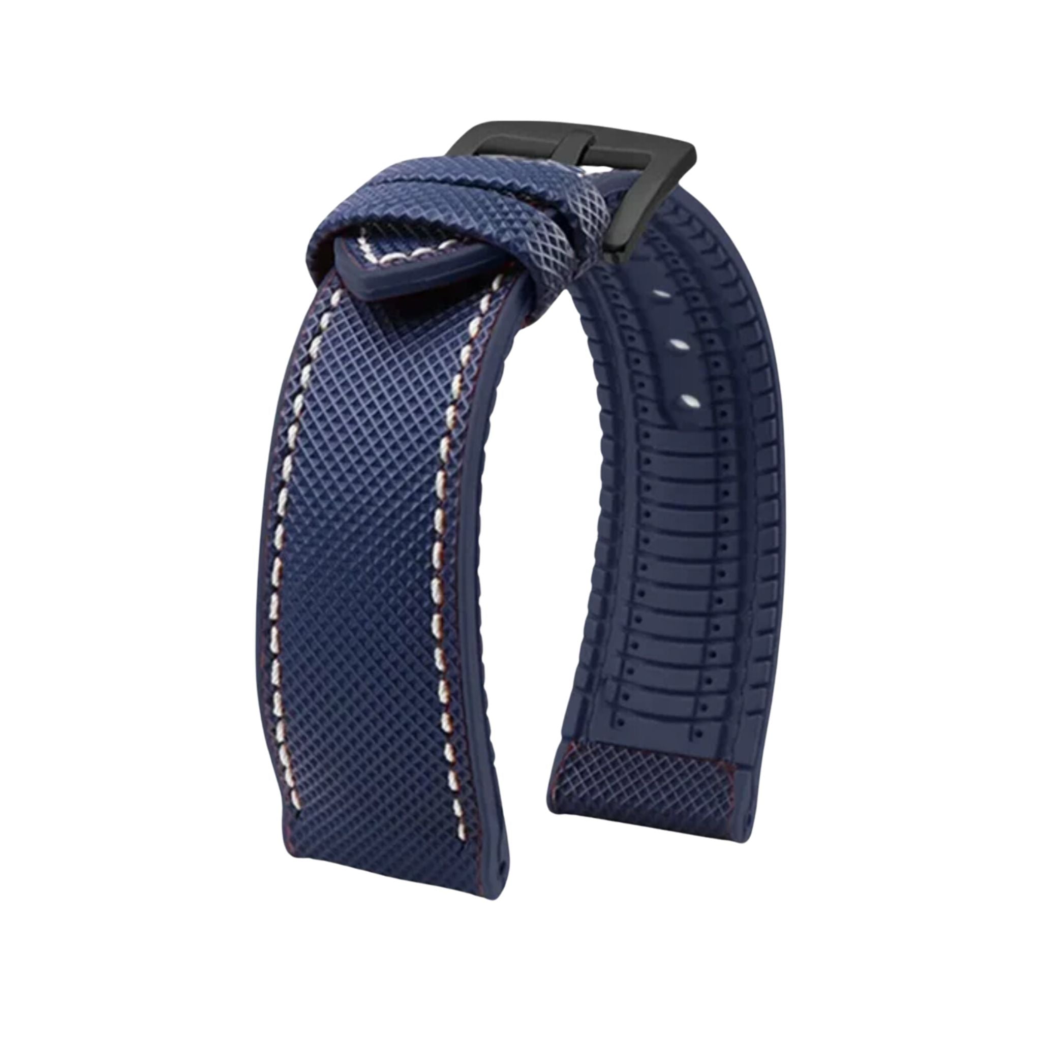 Kautschuk Armband für Blancpain X Swatch – Blau - Helvetus DE