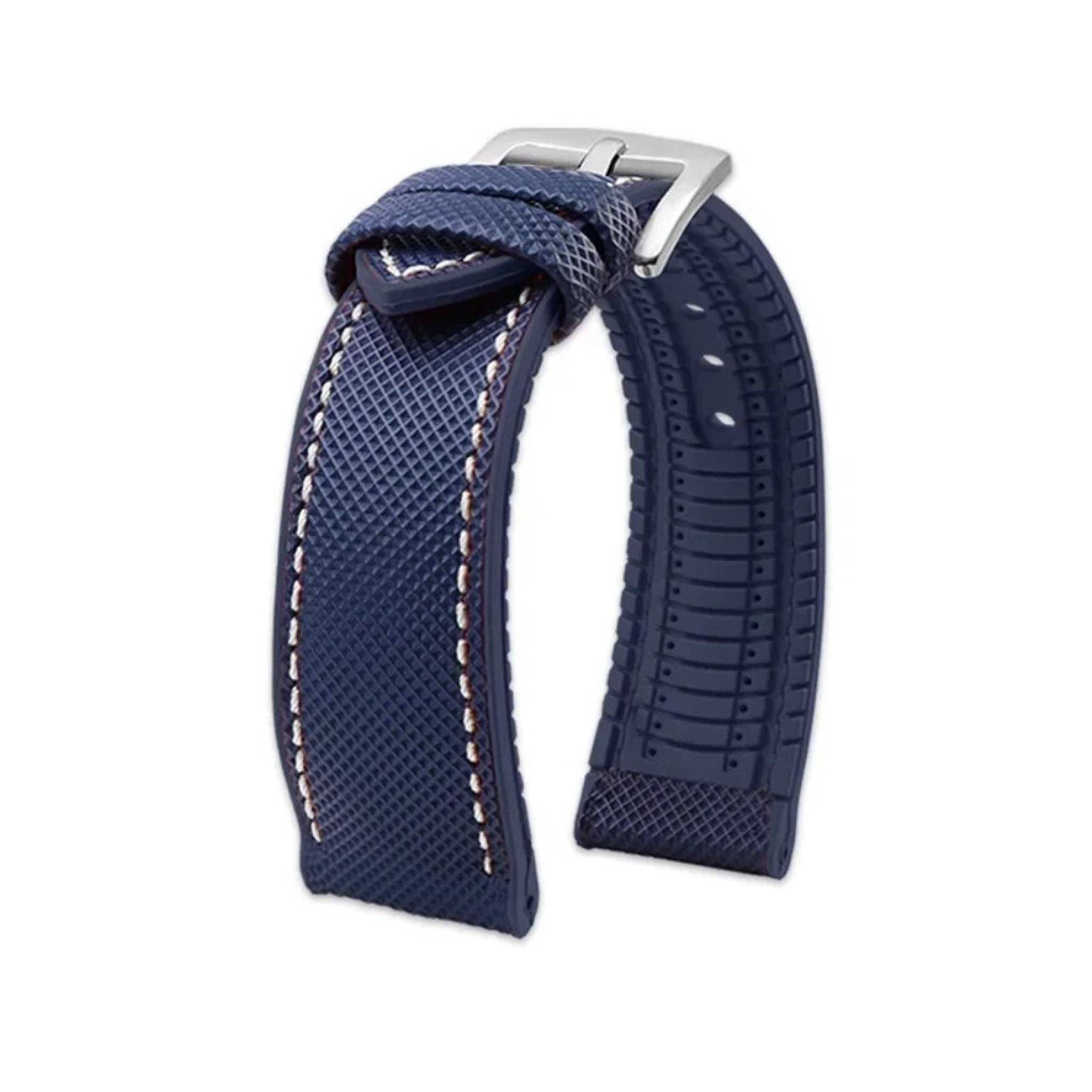 Kautschuk Armband für Blancpain X Swatch – Blau - Helvetus DE