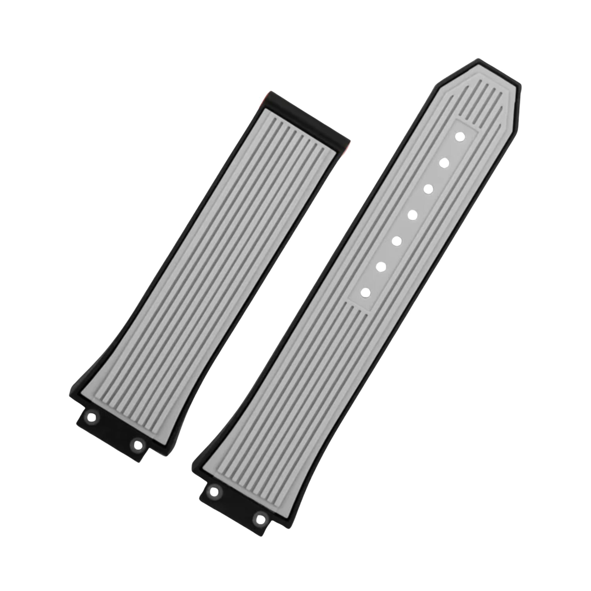 Kautschuk Armband – Für Hublot Big Bang 42mm – Grau - Helvetus DE