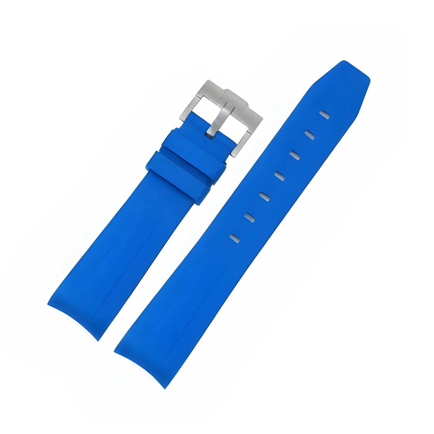 Kautschukarmband – Für Omega Seamaster 300 – Blau - Helvetus DE