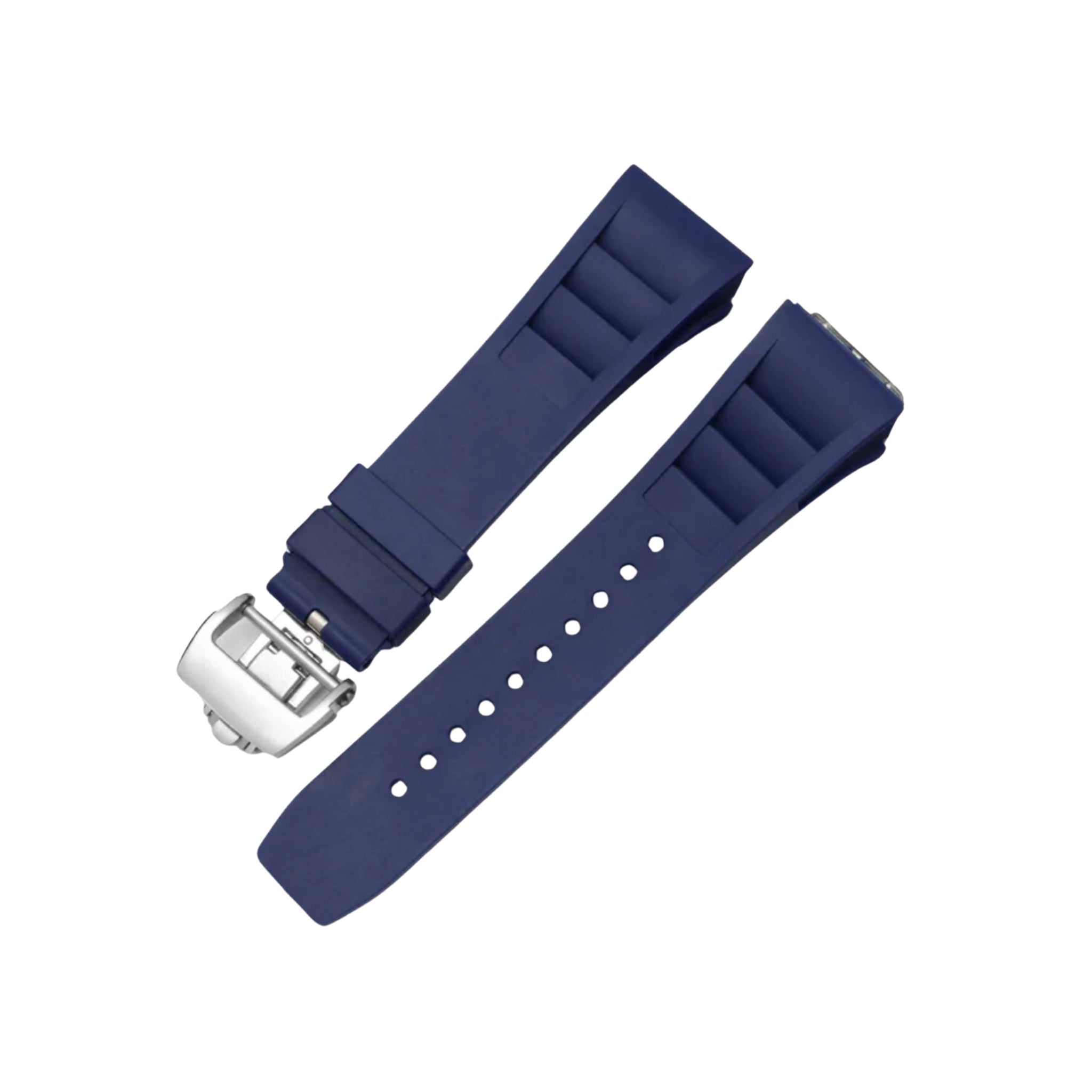 Kautschukarmband – Für Richard Mille RM011 – dunkel Blau - Helvetus DE