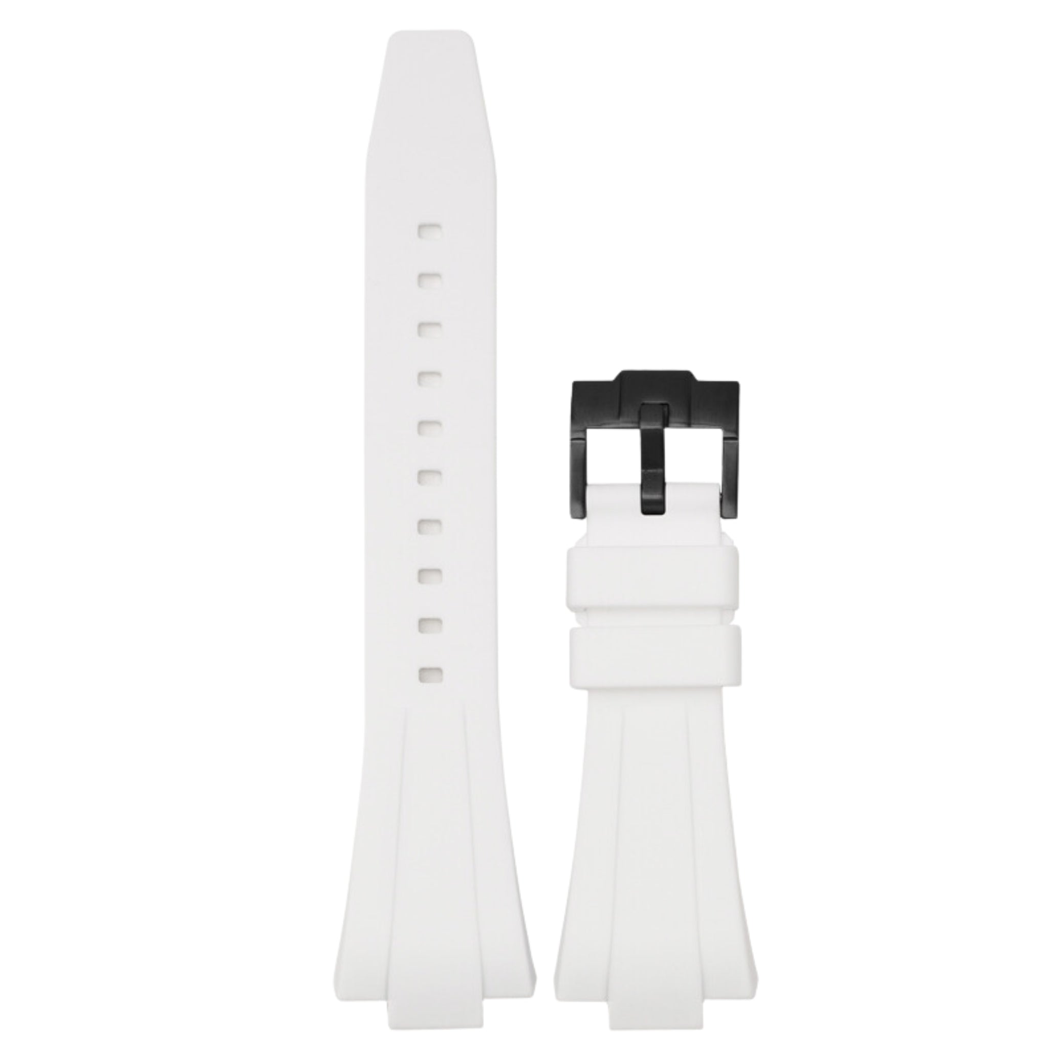 Kautschukarmband – Für Tissot PRX – Weiss - Helvetus DE