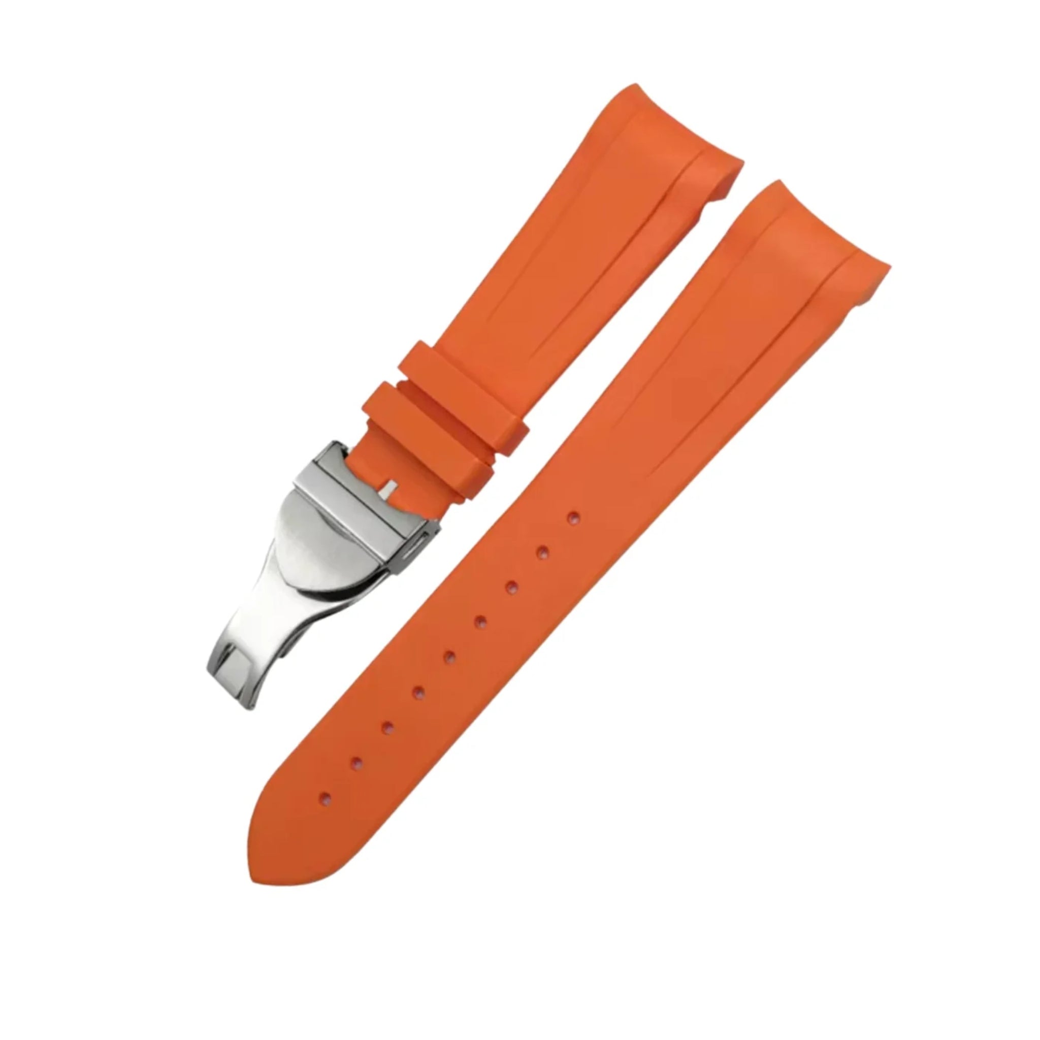 Kautschukarmband - Für Tudor Pelagos 42 - Orange - Helvetus DE