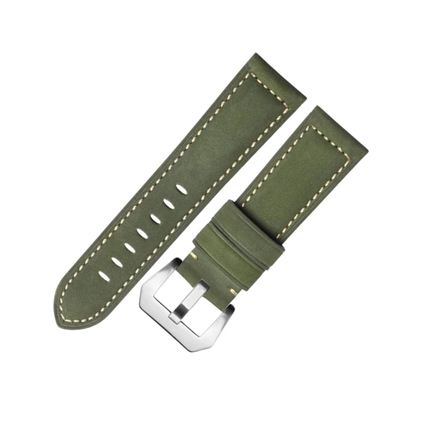 Leder Armband - Für Panerai - Hell Grün - Helvetus DE