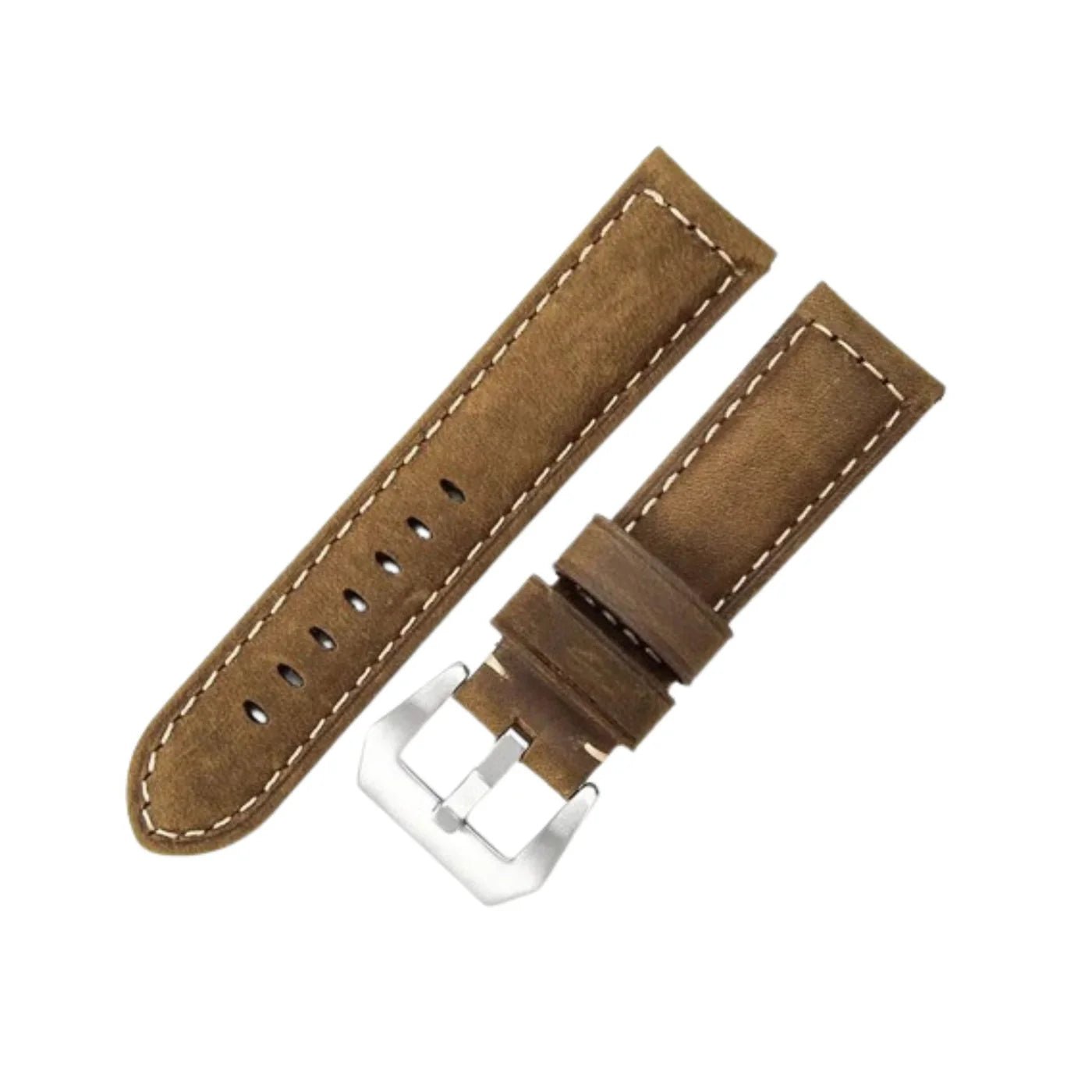 Leder Armband - Für Panerai - Mocha Braun - Helvetus DE