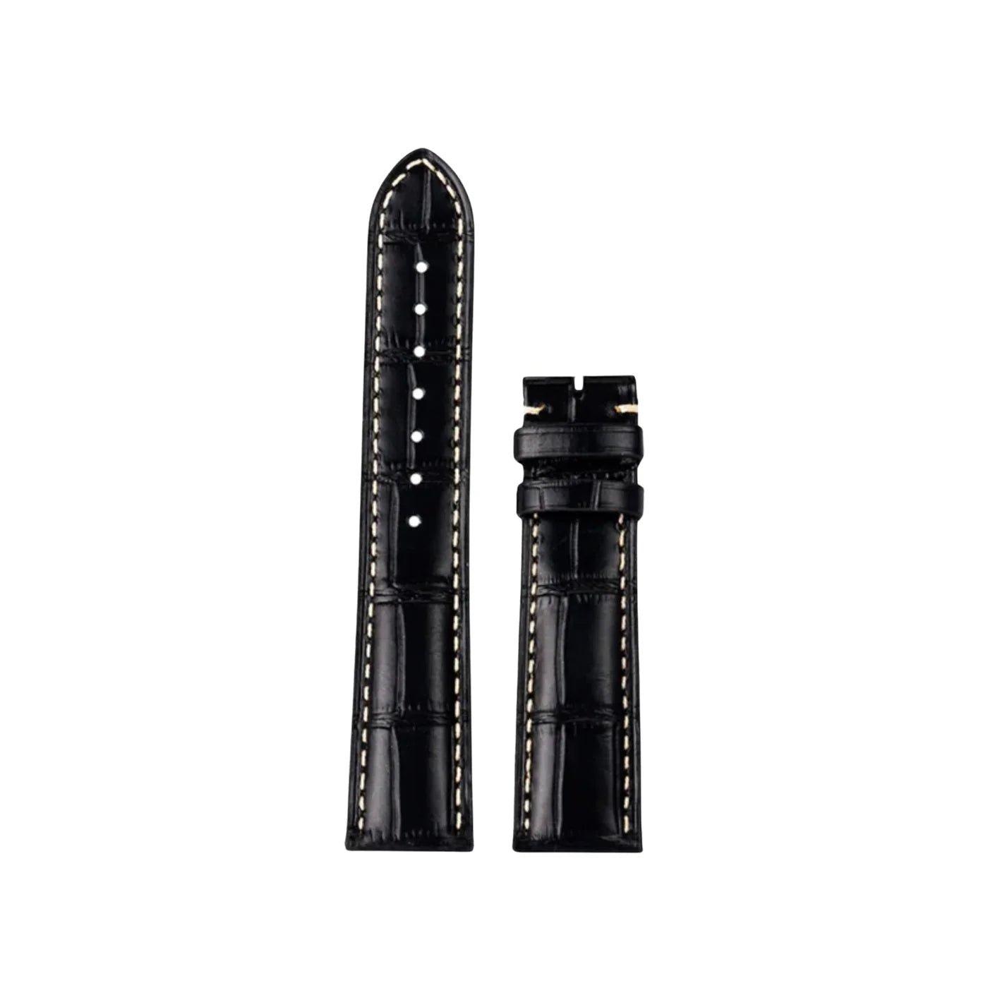 Lederarmband – Für Longines Master Collection – Schwarz - Helvetus DE