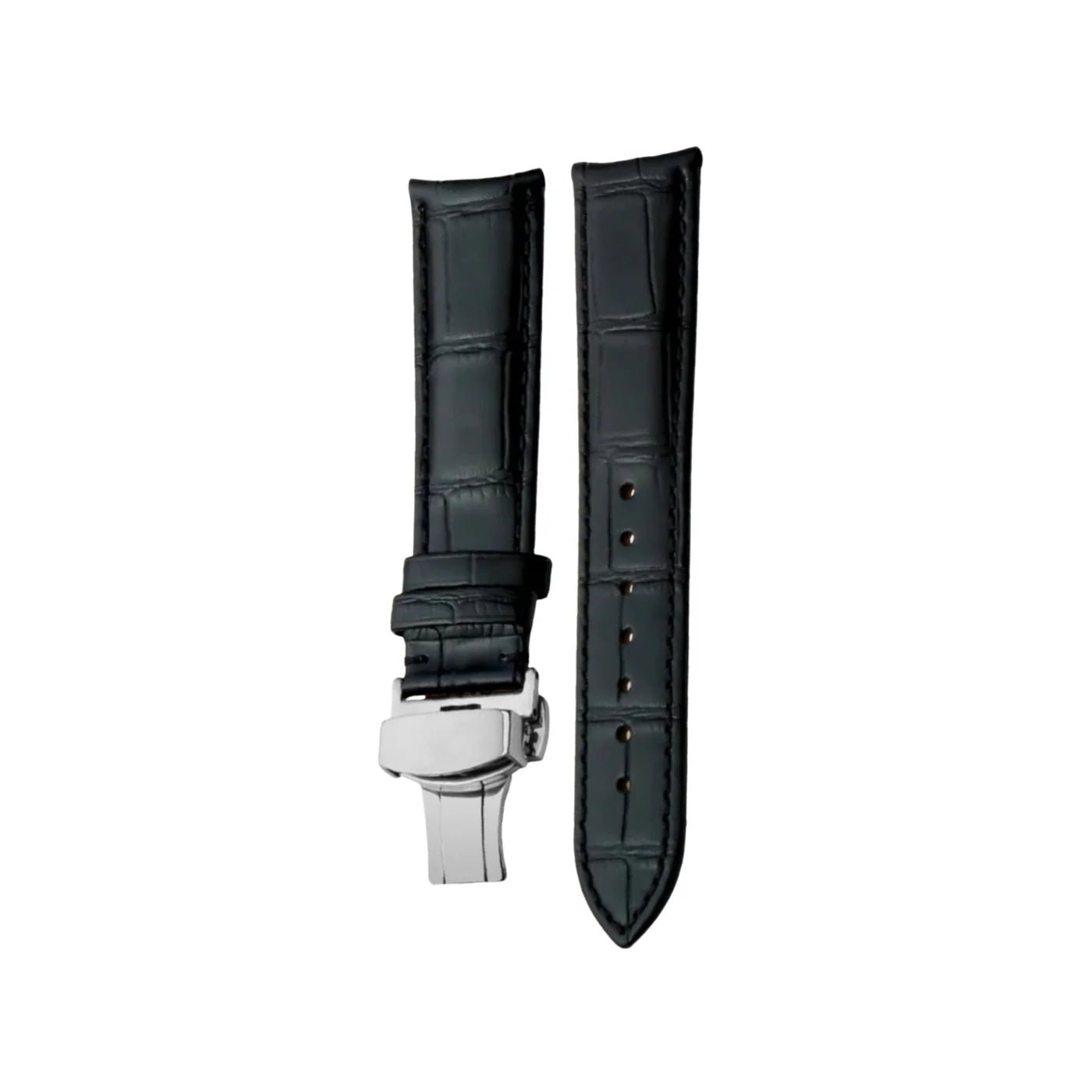 Lederarmband – für Vacheron Constantin Patrimony & Traditionnelle und andere Modelle – Schwarz - Helvetus DE