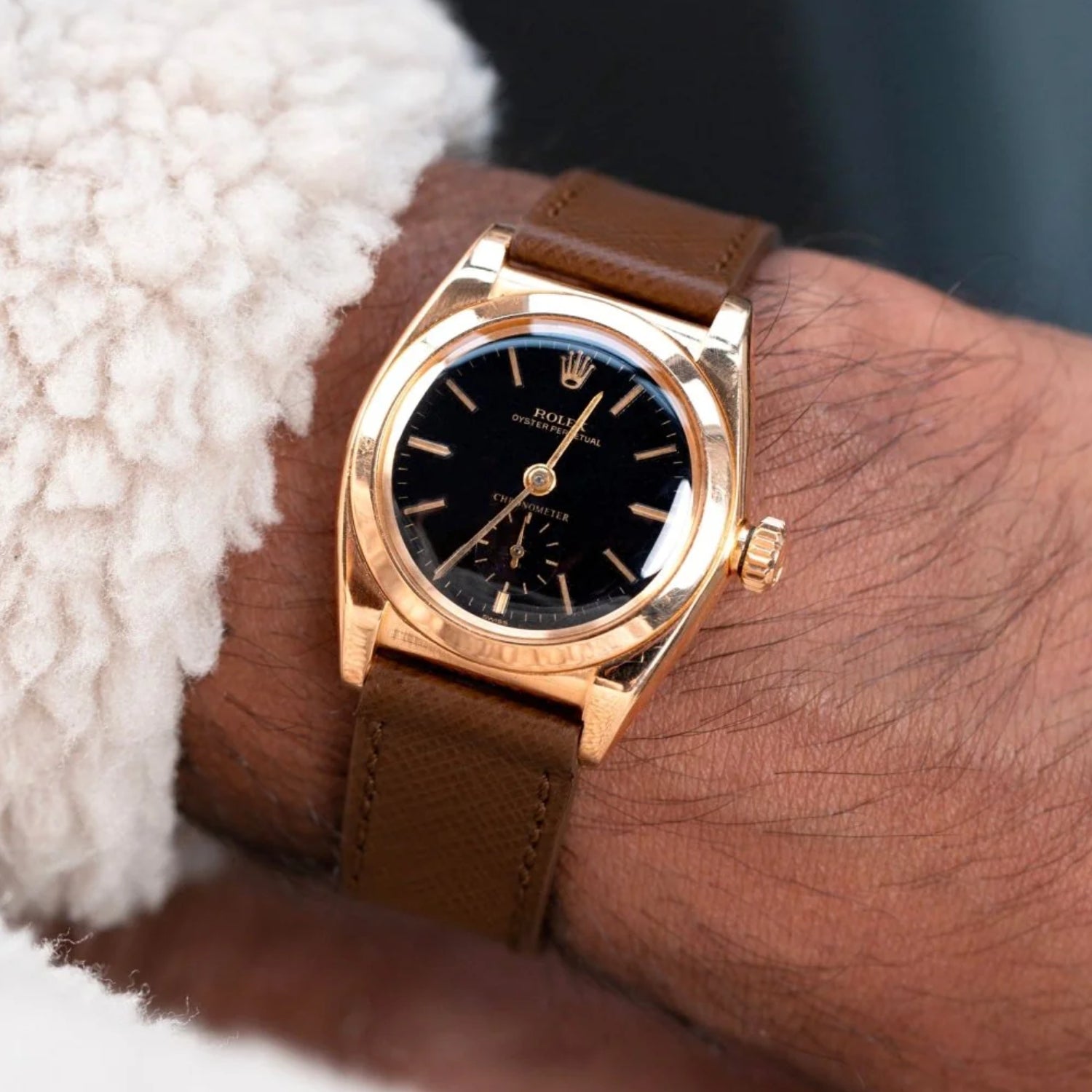 Lederarmband in Braun – Klassisches Design - Helvetus DE