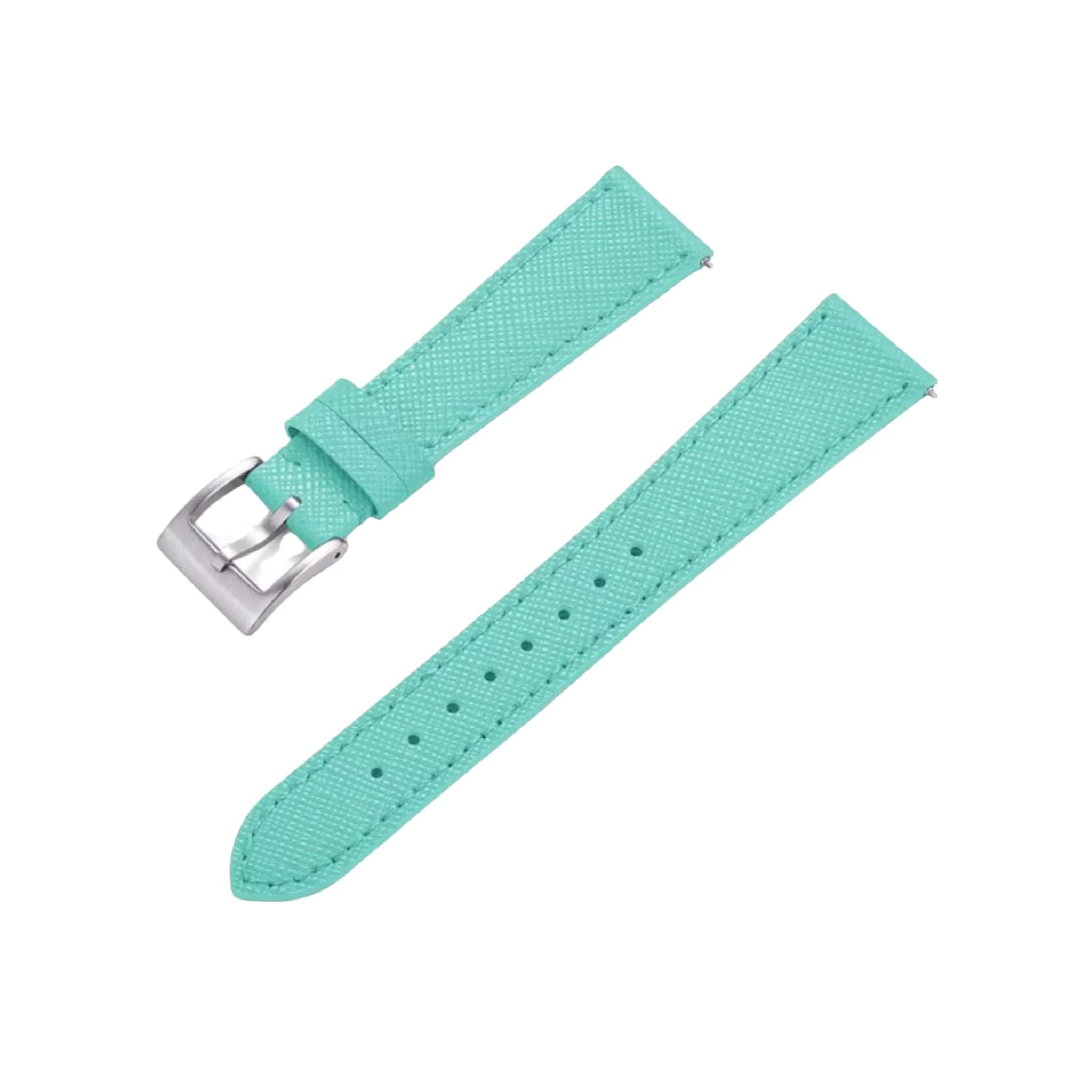 Lederarmband in Türkis – Klassisches Design - Helvetus DE