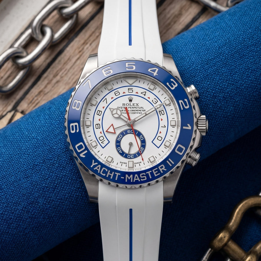 Kautschukarmbänder für Rolex Yacht-Master II 44mm - Helvetus