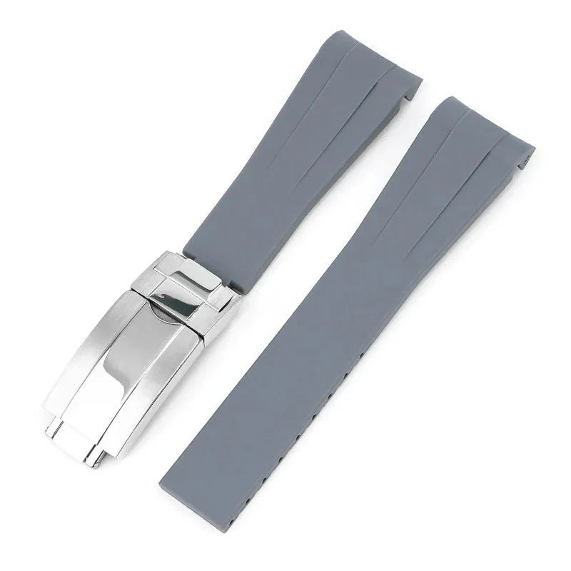 Deployant Strap - For Rolex Explorer II - Grey - Helvetus