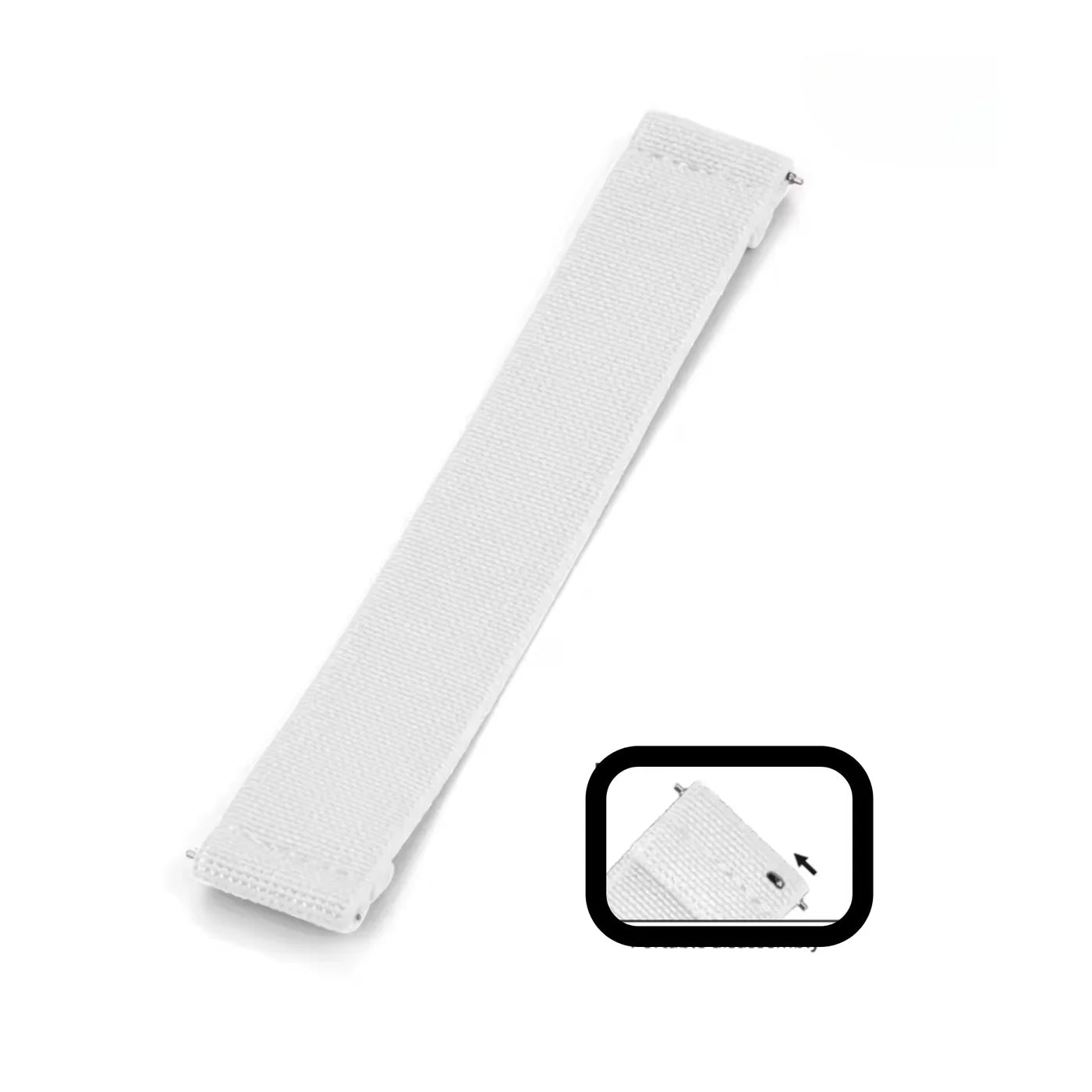 Elastic Strap - White - Any Lug Width