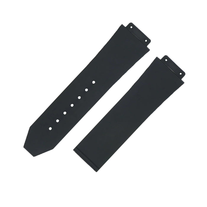 Kautschuk Armband – Für Hublot Big Bang 44mm – Schwarz - Helvetus DE