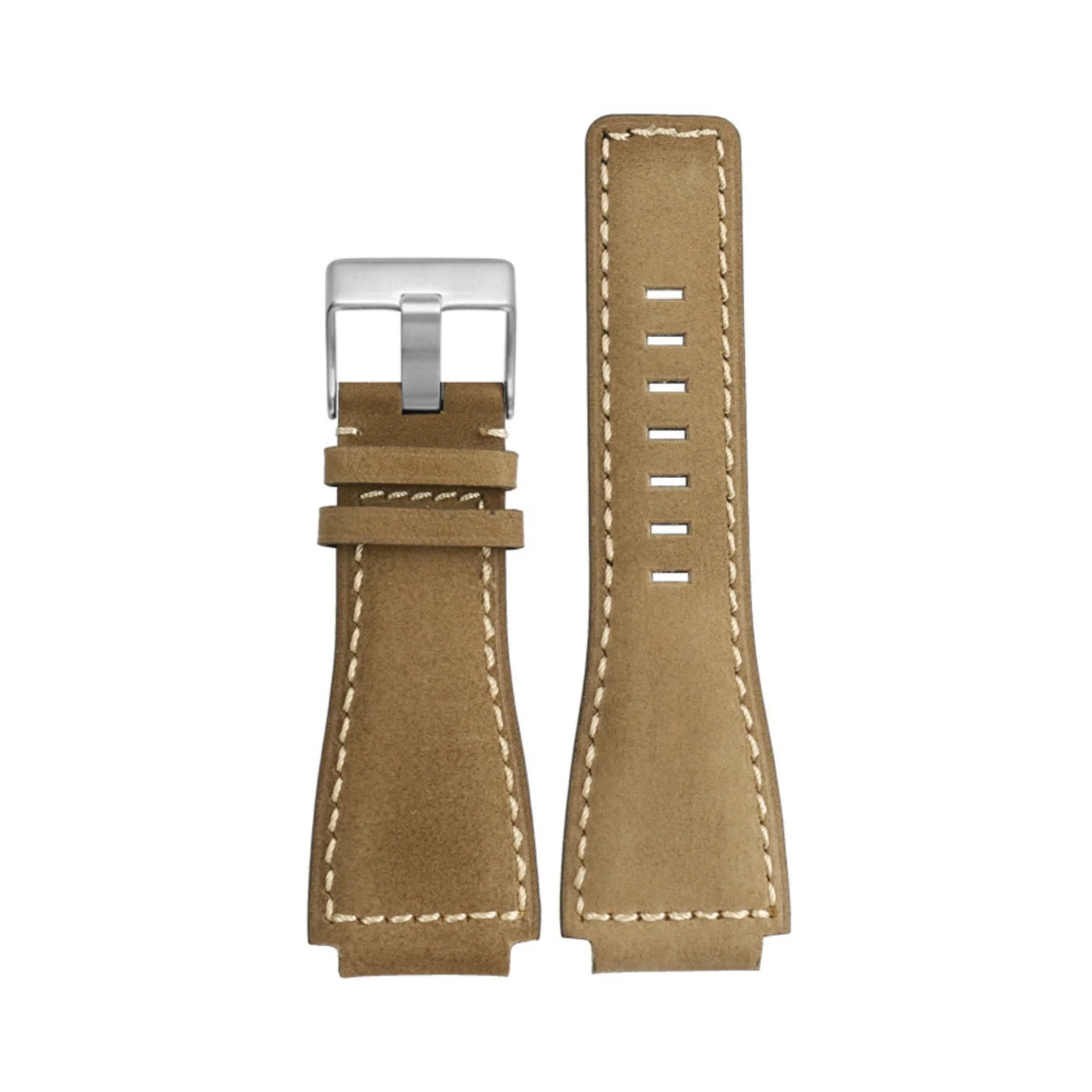 Leder Armband - fur Bell & Ross BR-01 | BR-03 - Beige