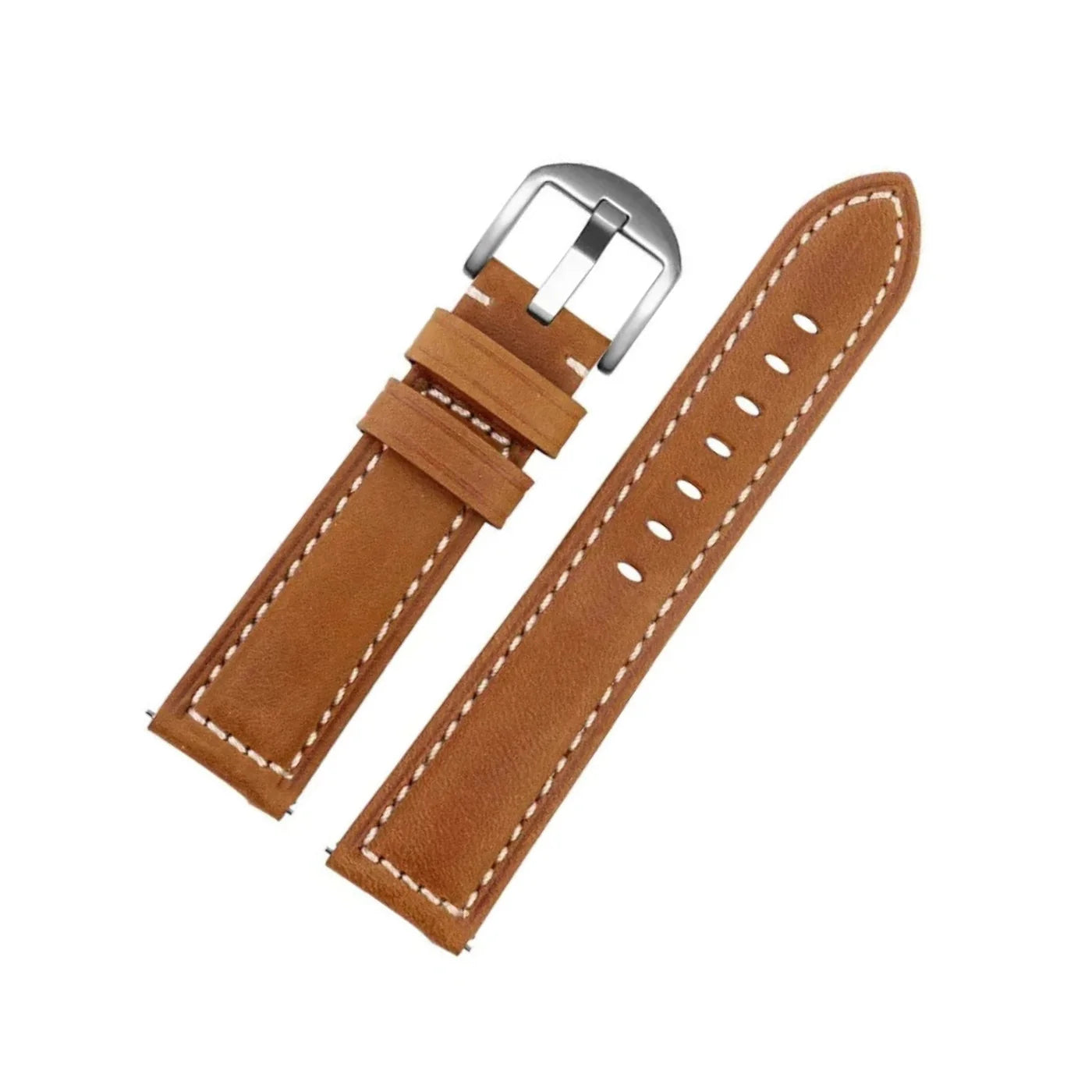 Leder Armband für MoonSwatch - Beige