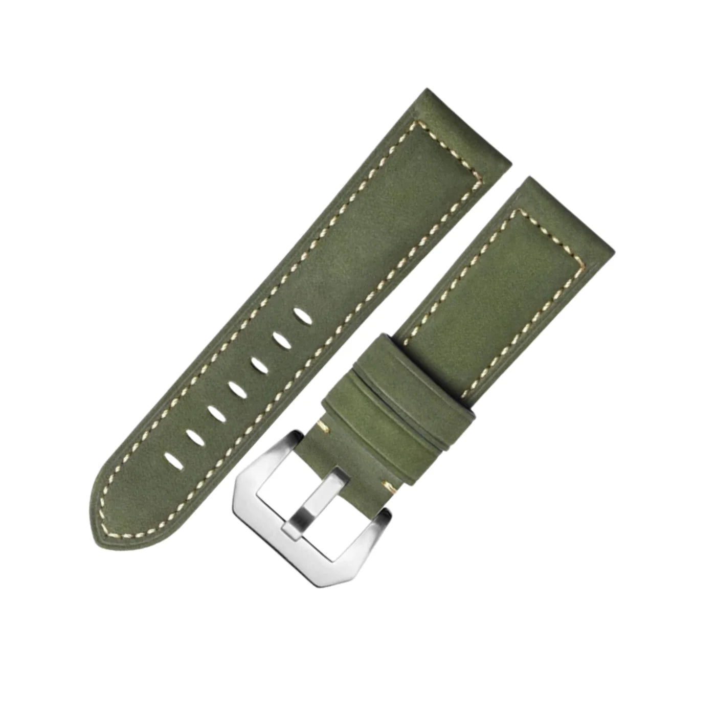 Leder Armband - Für Panerai - Hell Grün