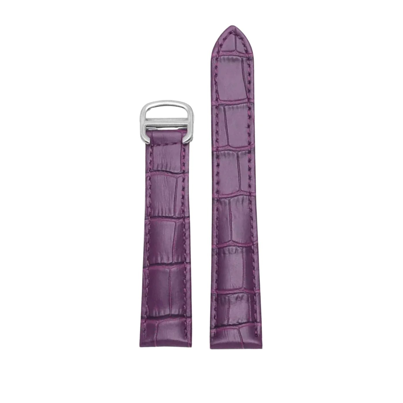 Leder Armband - für Cartier Tank - Lila - Helvetus DE