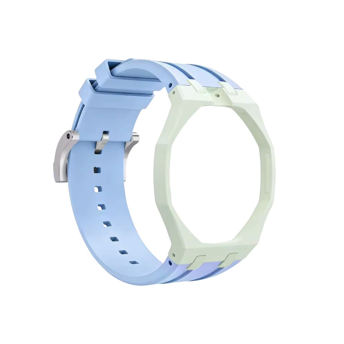 Royal Pop Armband & Gehäuse — für Blaue Acht (Krone bei 12 Uhr) - Helvetus