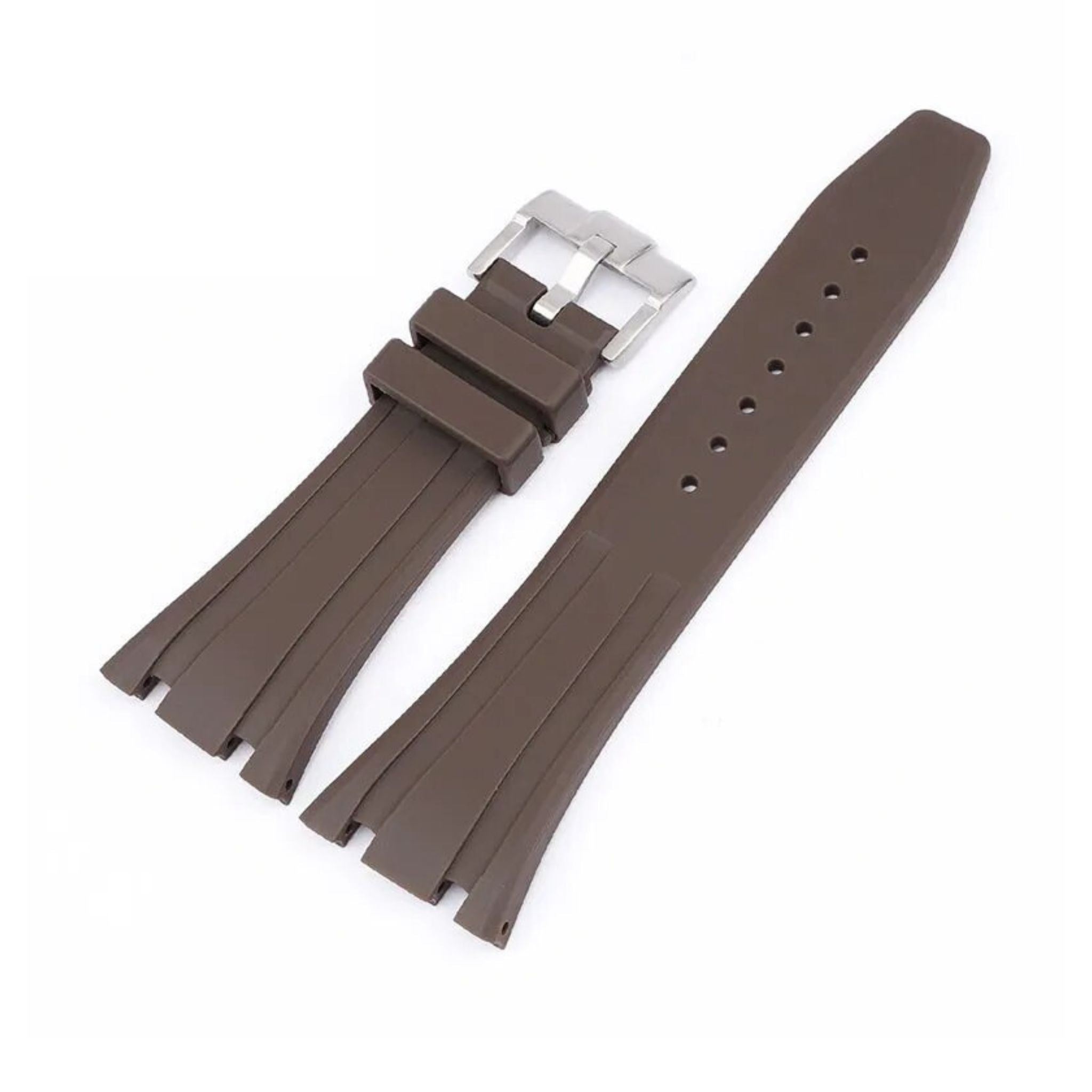 Rubber Strap - For all AP Royal Oak 41mm - Brown - Helvetus