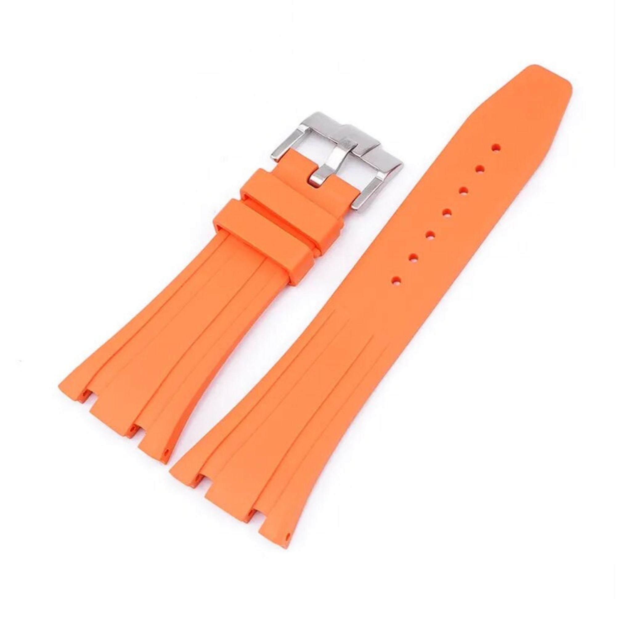 Rubber Strap - For all AP Royal Oak 41mm - Orange - Helvetus