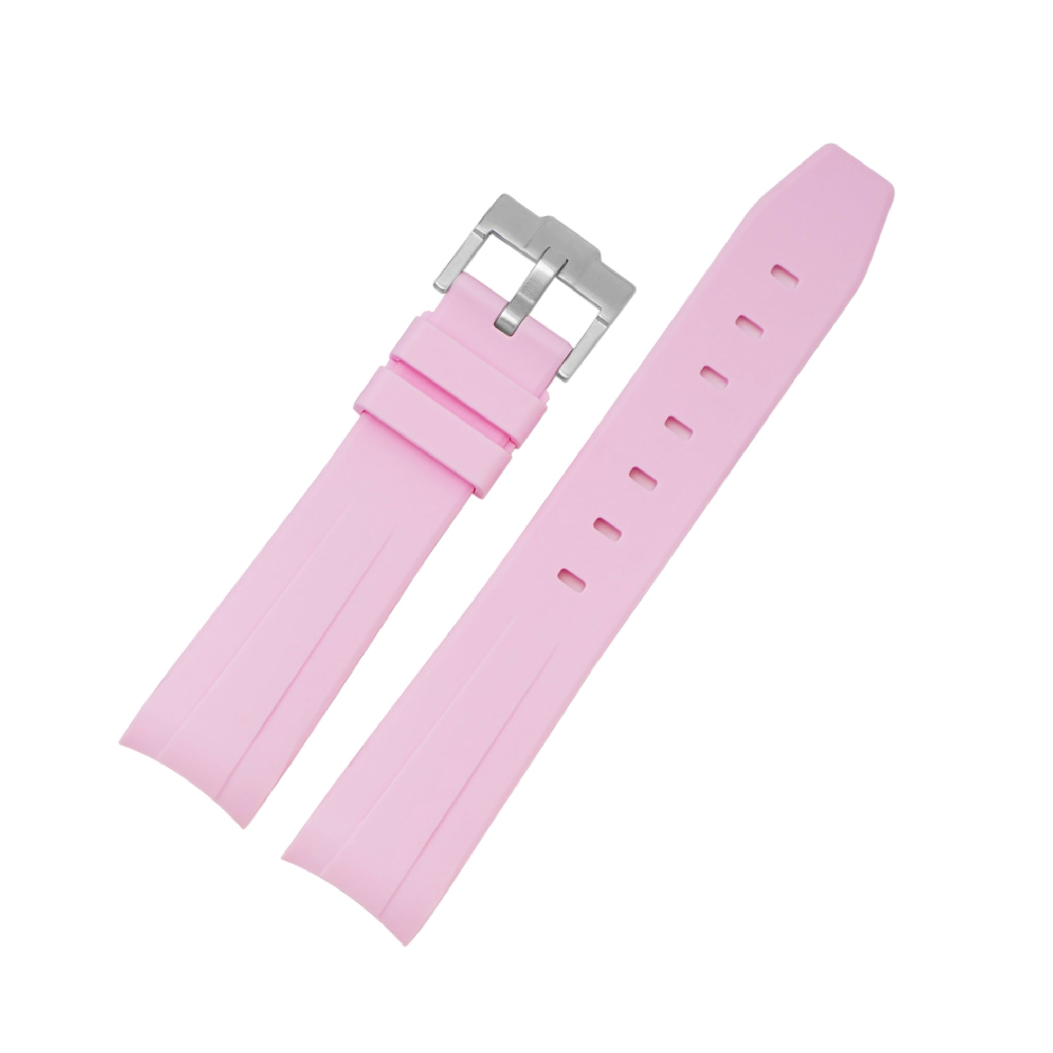 Rubber Strap - For Omega Seamaster 300 - Pink - Helvetus