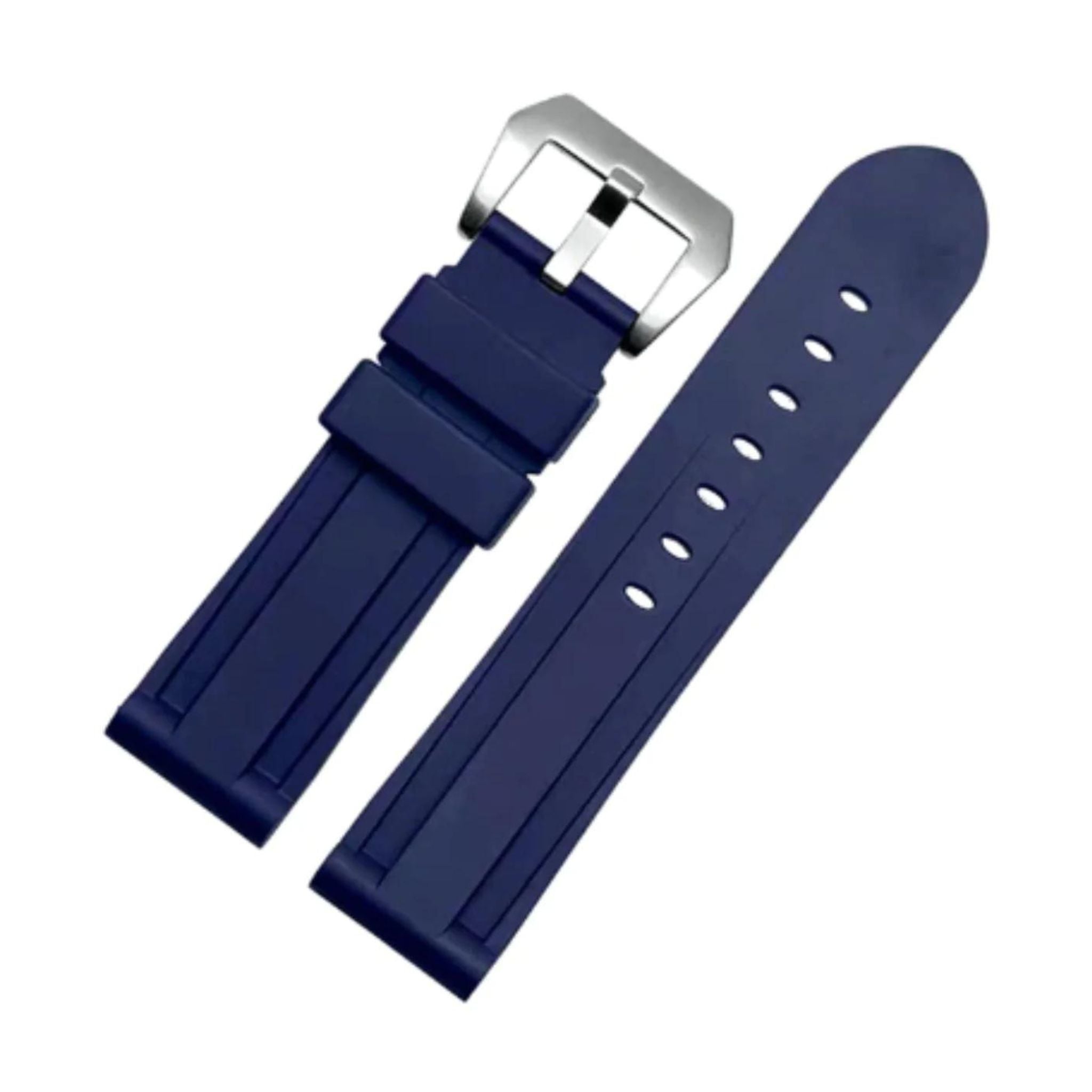 Rubber Strap - For Panerai - Navy Blue - Helvetus