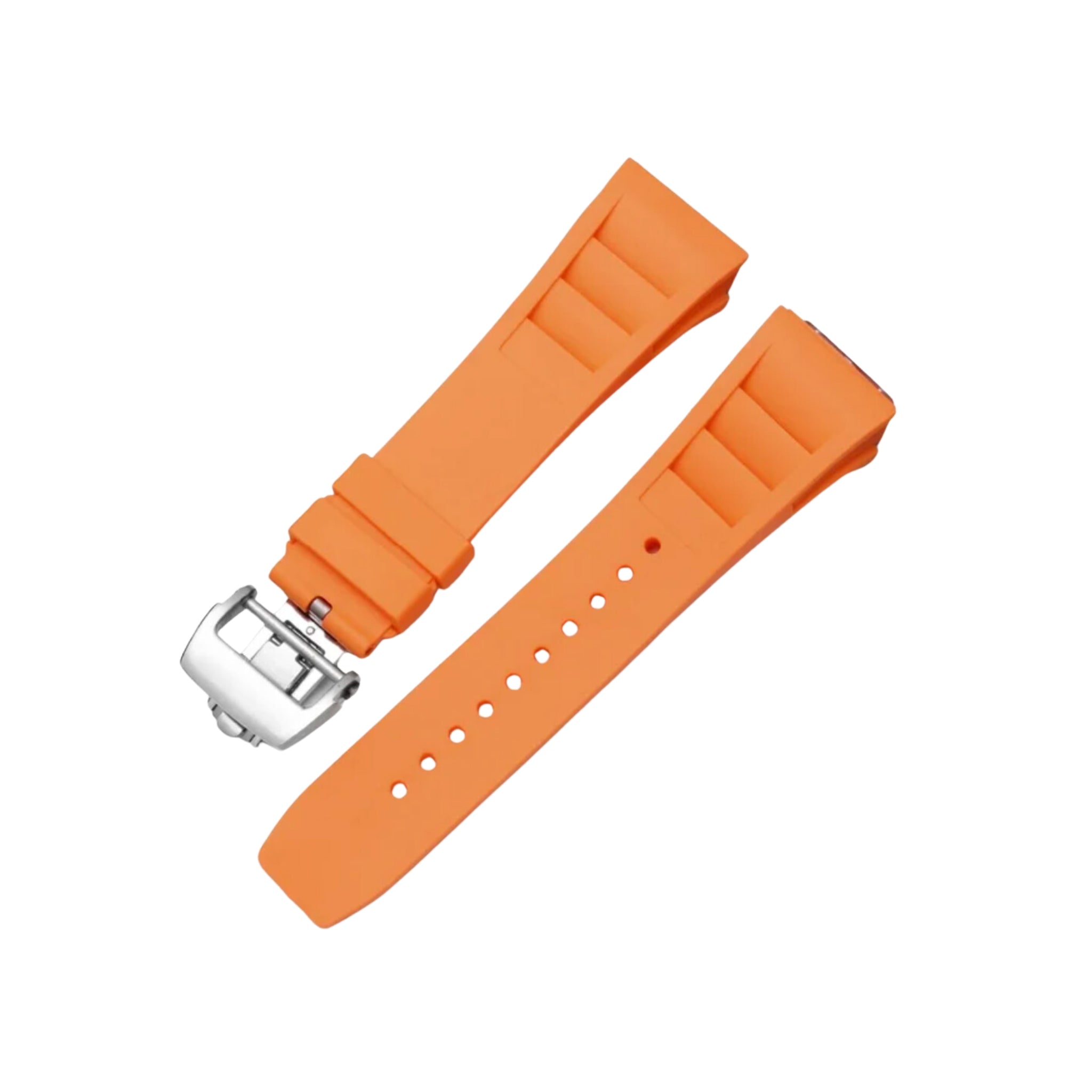 Rubber Strap - For Richard Mille RM011 - Orange - Helvetus